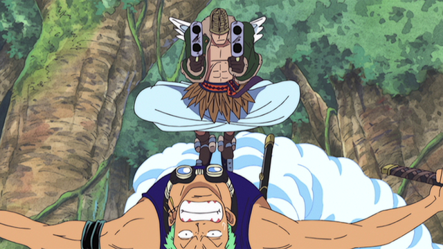 空中の激戦! 海賊ゾロVS戦士ブラハム